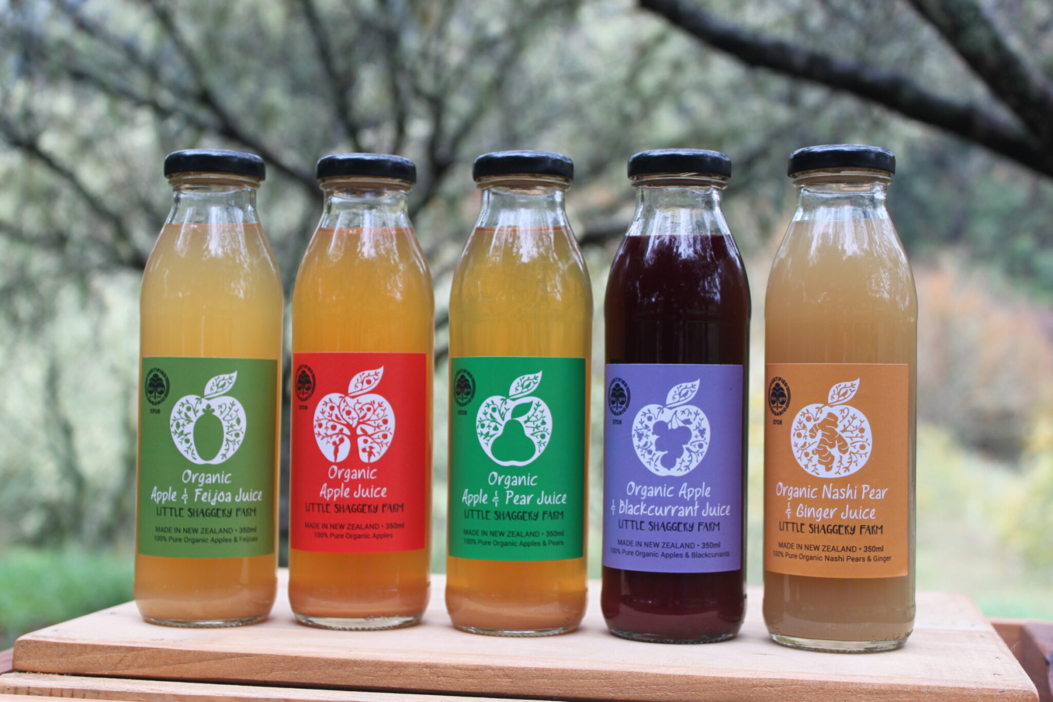 Organic Juice Mixed Box of 15 (You Choose) Little Shaggery Farm